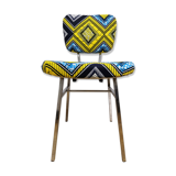 Chaise vintage relookée wax