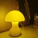 Vintage 80s glass table lamp