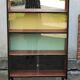 Multicolor bookcase shelf