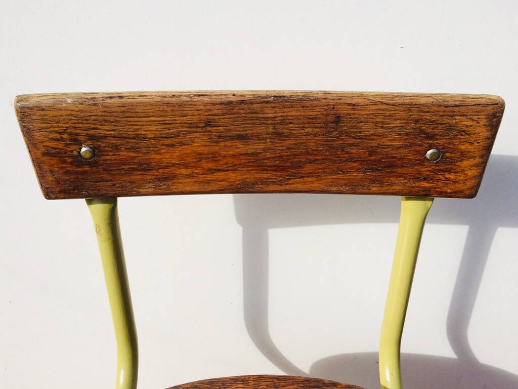 Tubax school chair. vintage 50s