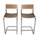 High chair in cannage