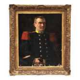 Portrait d’un jeune soldat français, 1900