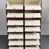 Empire notary cardboard furniture in mahogany