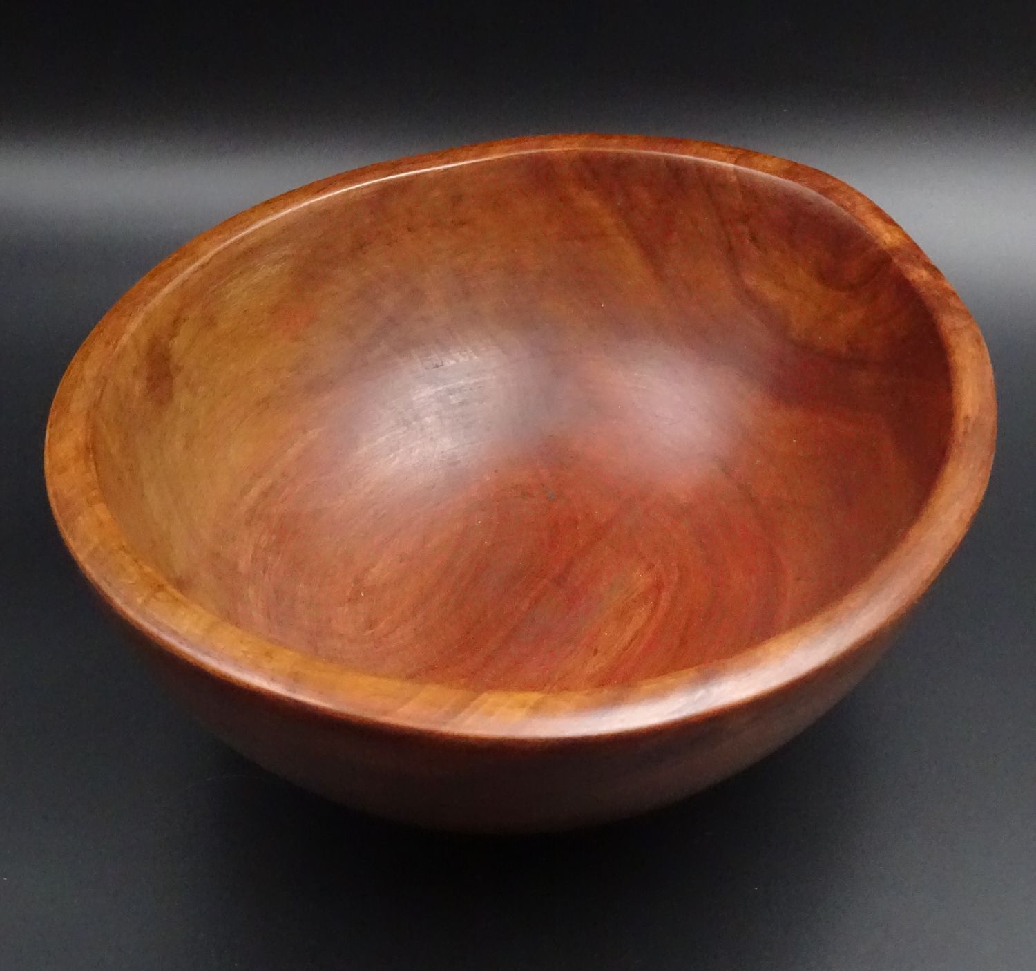 Coupe en bois objet déco et vintage des années 1970