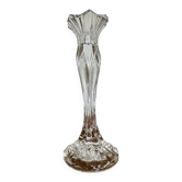 Old glass candle holder