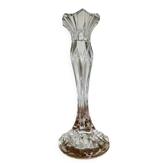 Old glass candle holder