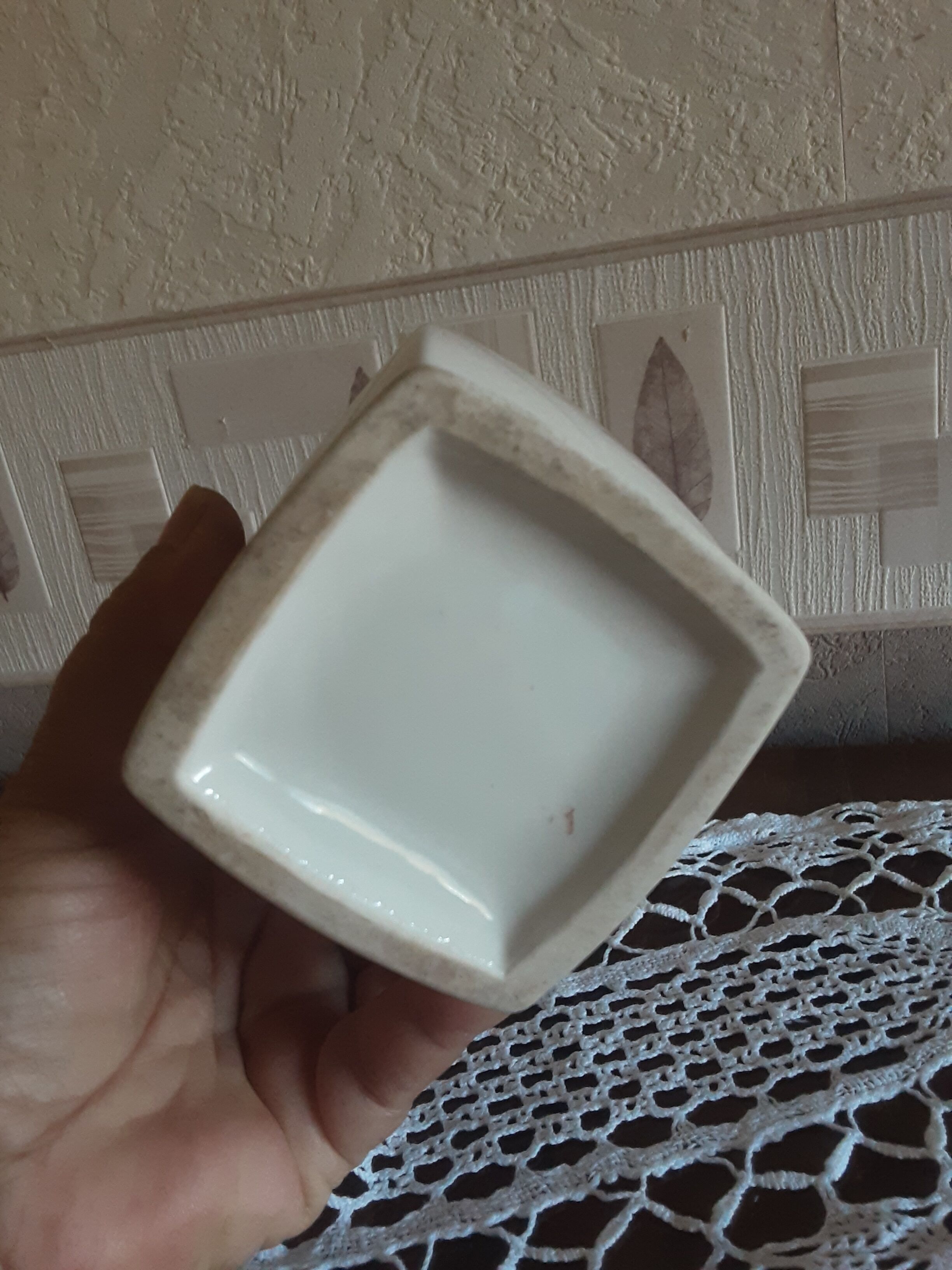 Ancient porcelain tea pot