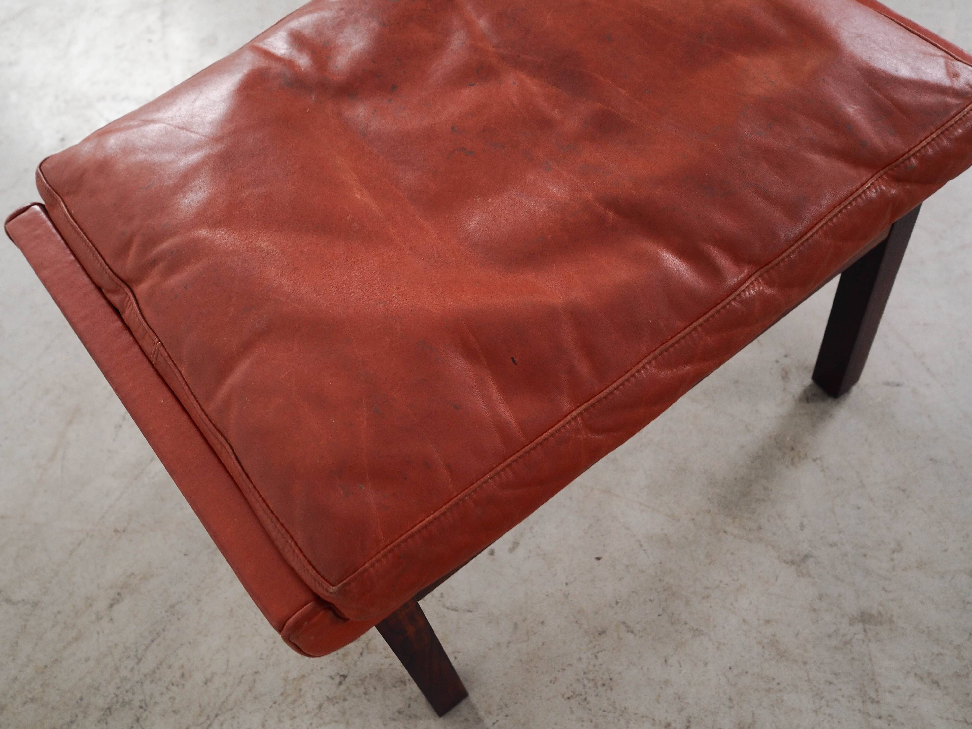 Rosewood footstool, Danish design, 1970s, designer: Finn Juhl