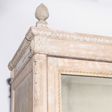 Louis XVI style mirror armoire