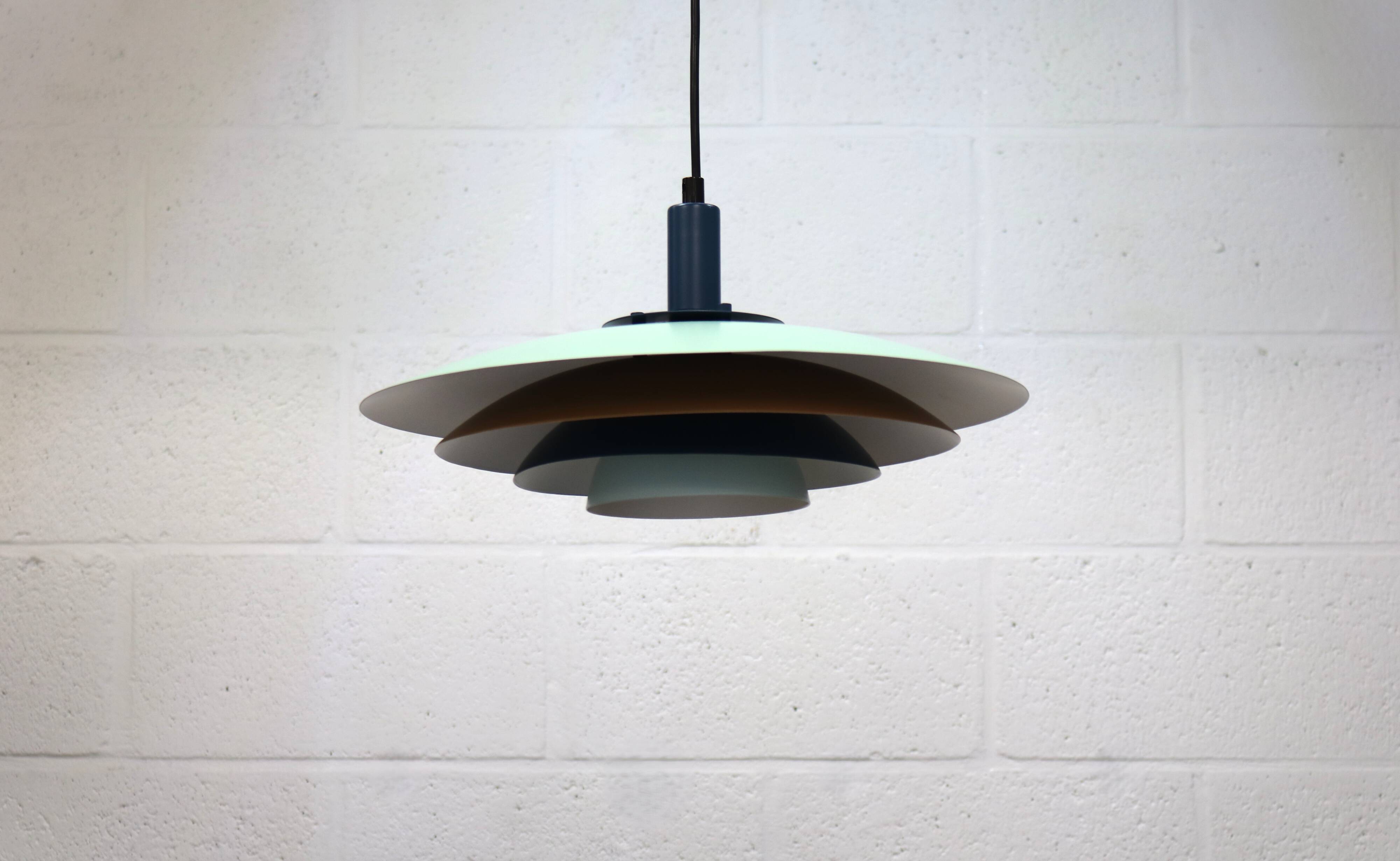 Vintage Danish Nordlux Pendant Lamp – Model 3948, 1980s