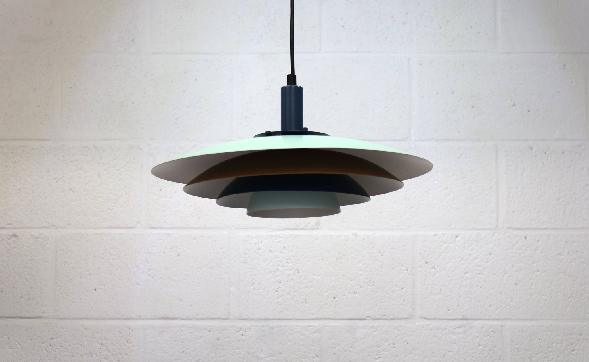 Vintage Danish Nordlux Pendant Lamp – Model 3948, 1980s