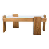 Table basse en pin massif