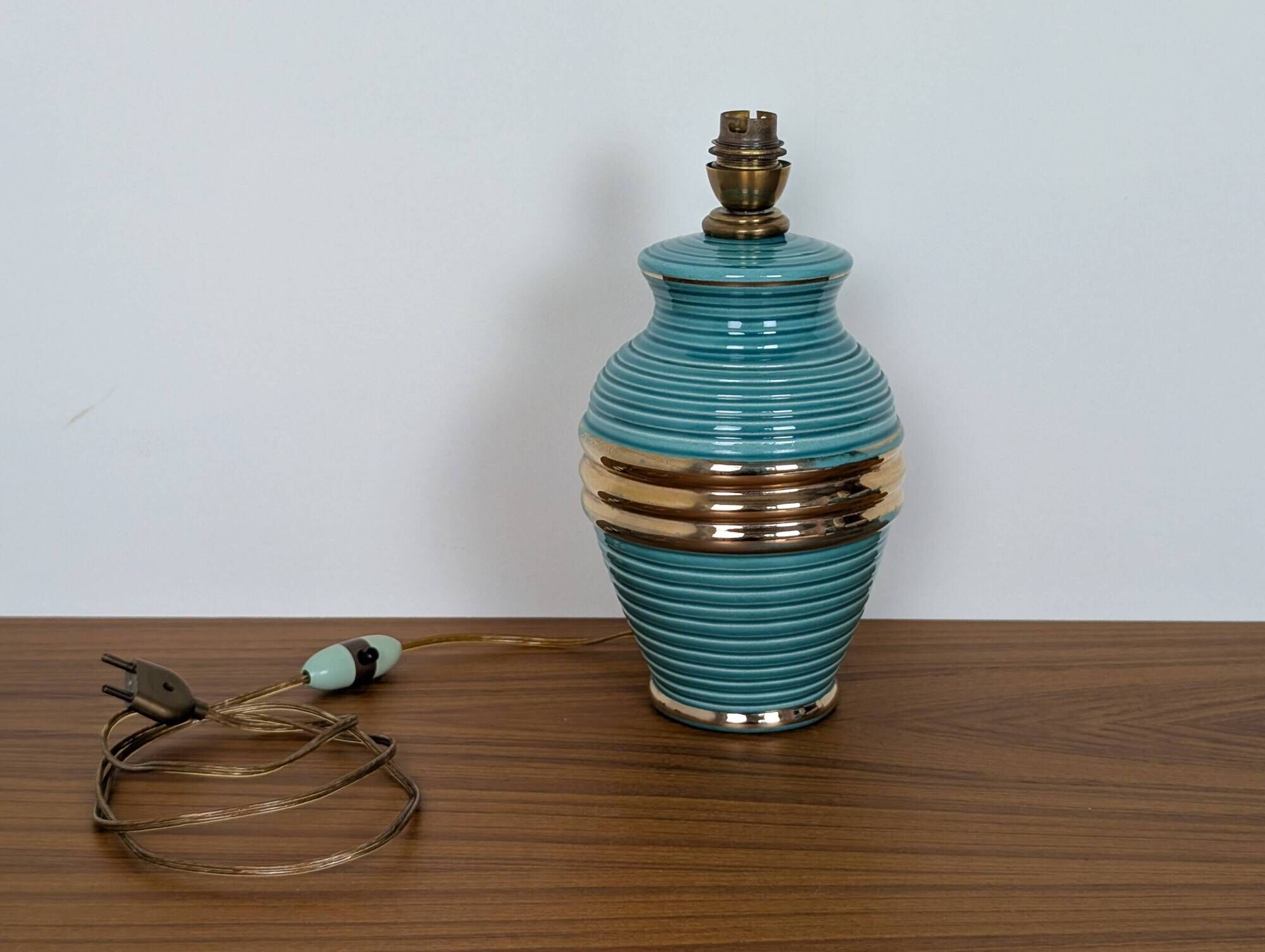 Art Deco lamp base