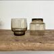 6 petits verres LUMINARC France verre fumé