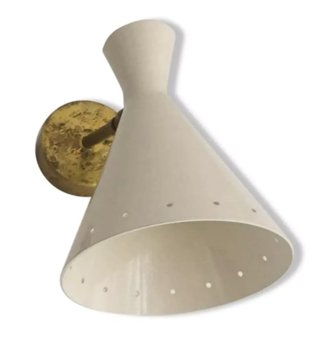 Paris italian wall lamps in the style of the creations of the 50s