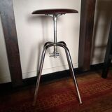 Workshop stool Jidé Limoges 1960s