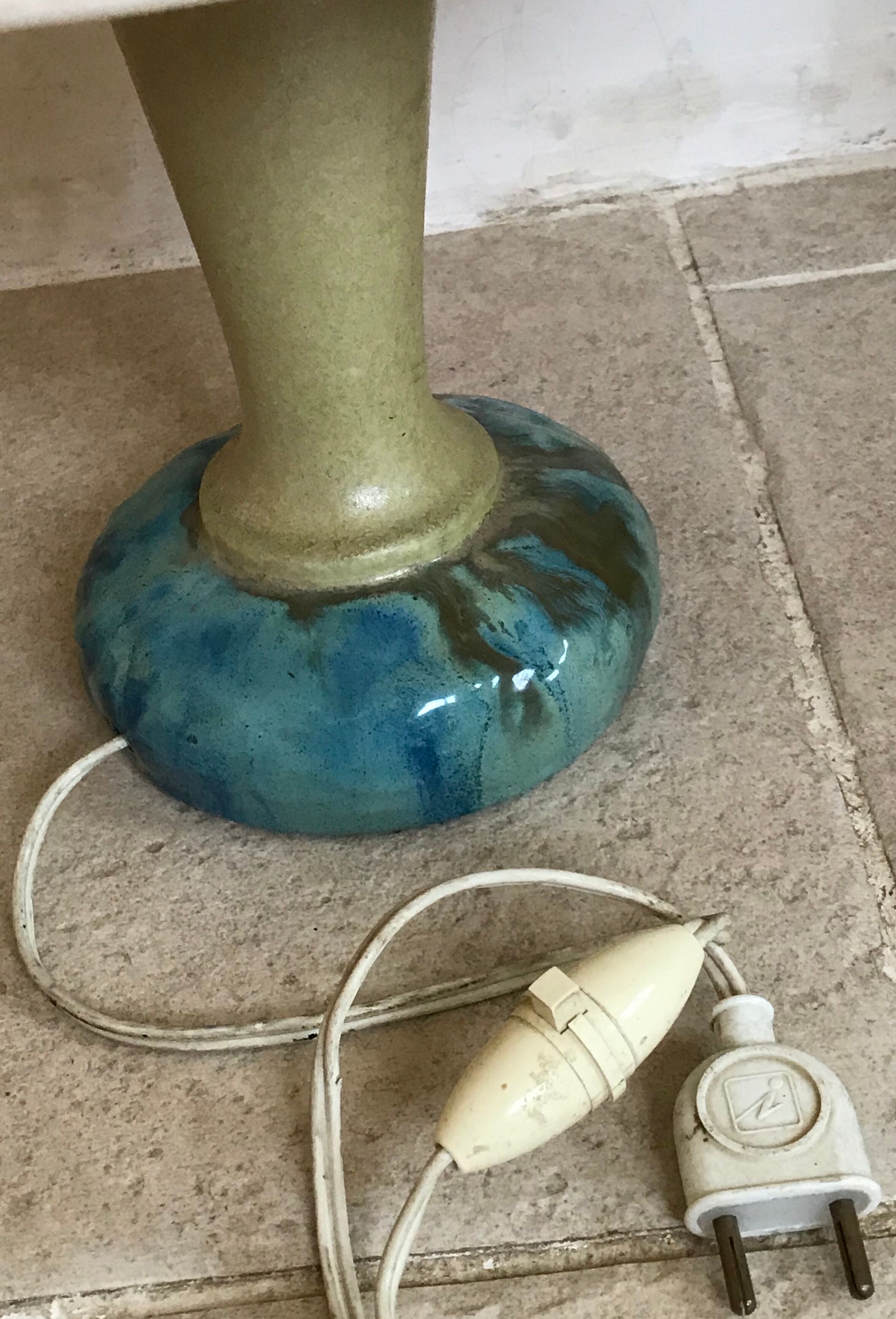 Vintage ceramic lamp