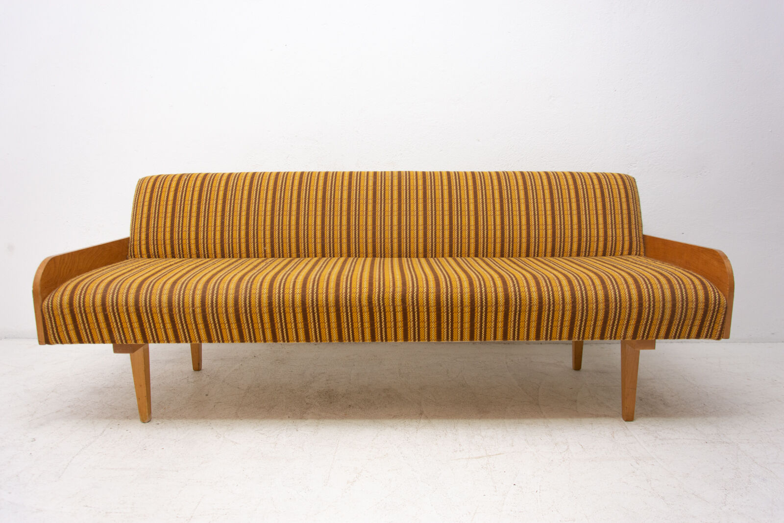 Canapé pliant du milieu du siècle, années 1960, Tchécoslovaquie