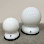 Vintage Scafandro table lamps Sergio Asti for Candle 1970s