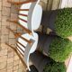 Pair of bistro chairs