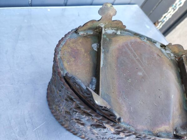 Jardinière de table, 19ème, motif Chasse aux cerfs