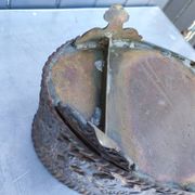 Table planter, 19th century, deer hunting motif