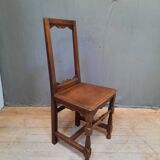 Wooden stepladder chair