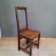 Wooden stepladder chair