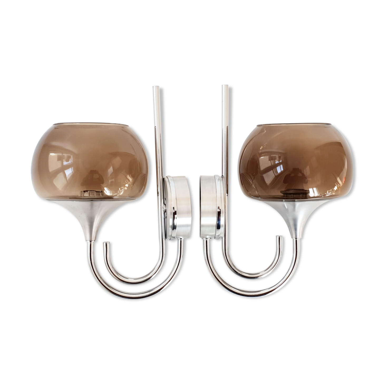 Pair of vintage sconces from The 1970 Sciolari House