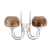 Pair of vintage sconces from The 1970 Sciolari House