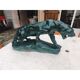 Plaster sculpture "panther" by Charles Valmont