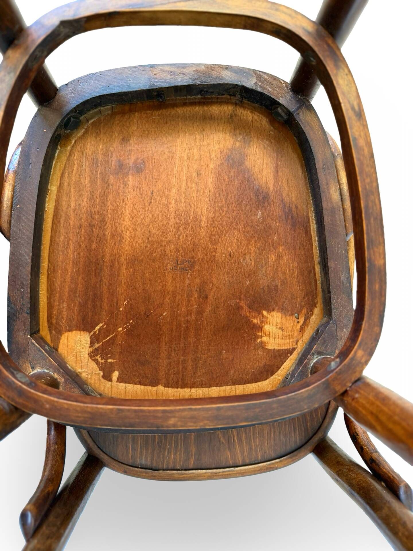 Set of six Authentic antique bentwood chairs, Antonio Volpe