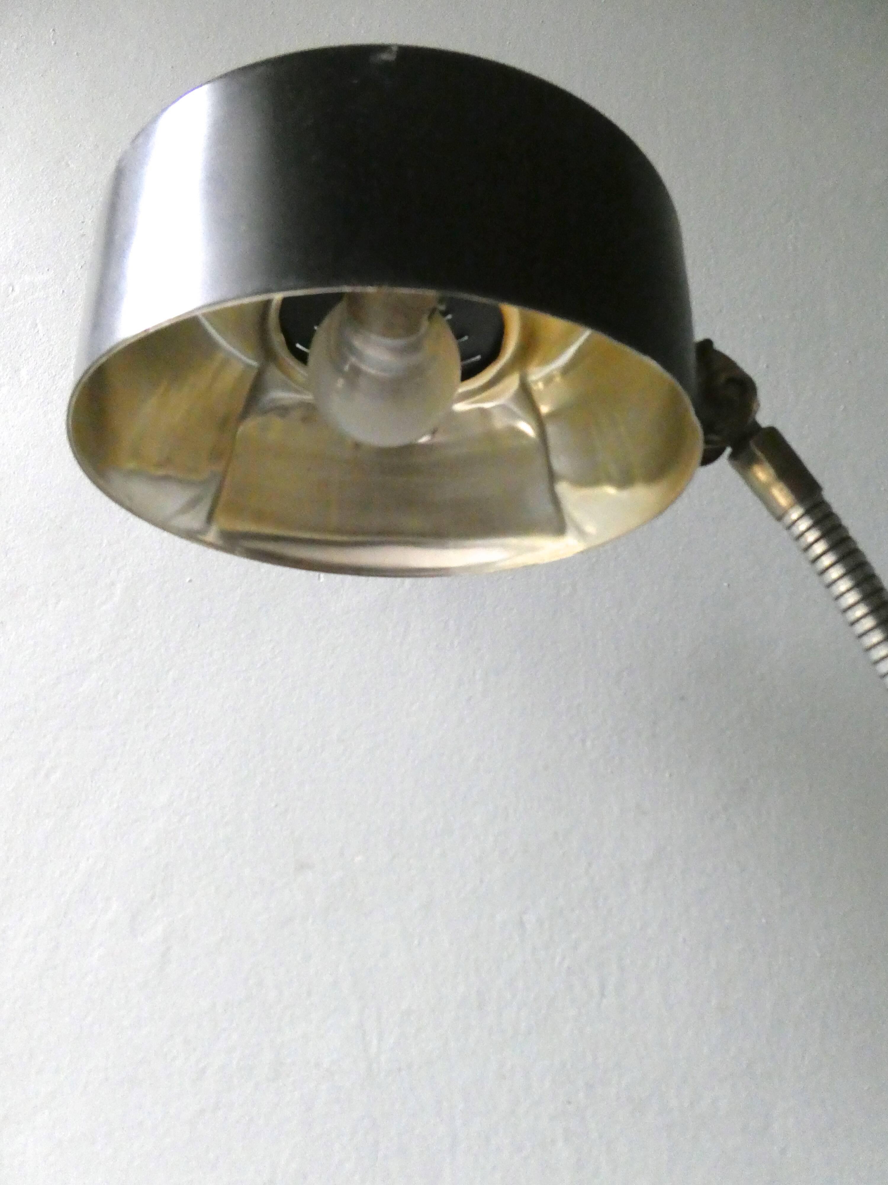 Lamp 50 years Bauhaus, metal desk,
