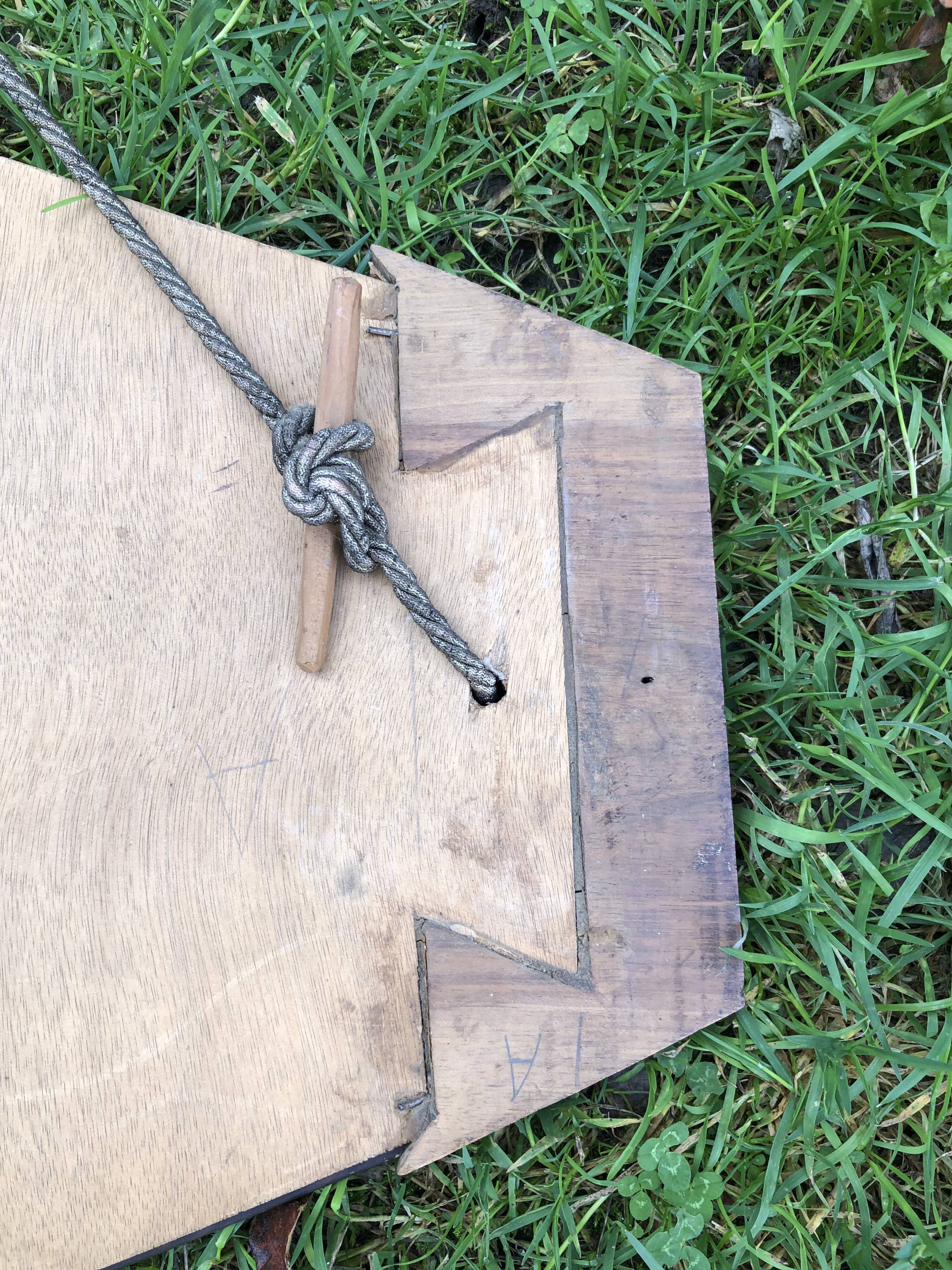 Hexagonal art deco mirror, 100x50 cm