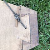 Hexagonal art deco mirror, 100x50 cm