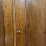 Armoire ancienne en merisier, style Louis Philippe, 2 portes