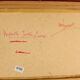 Modern painting signed Aldo Bressanuti, city view, 20th century