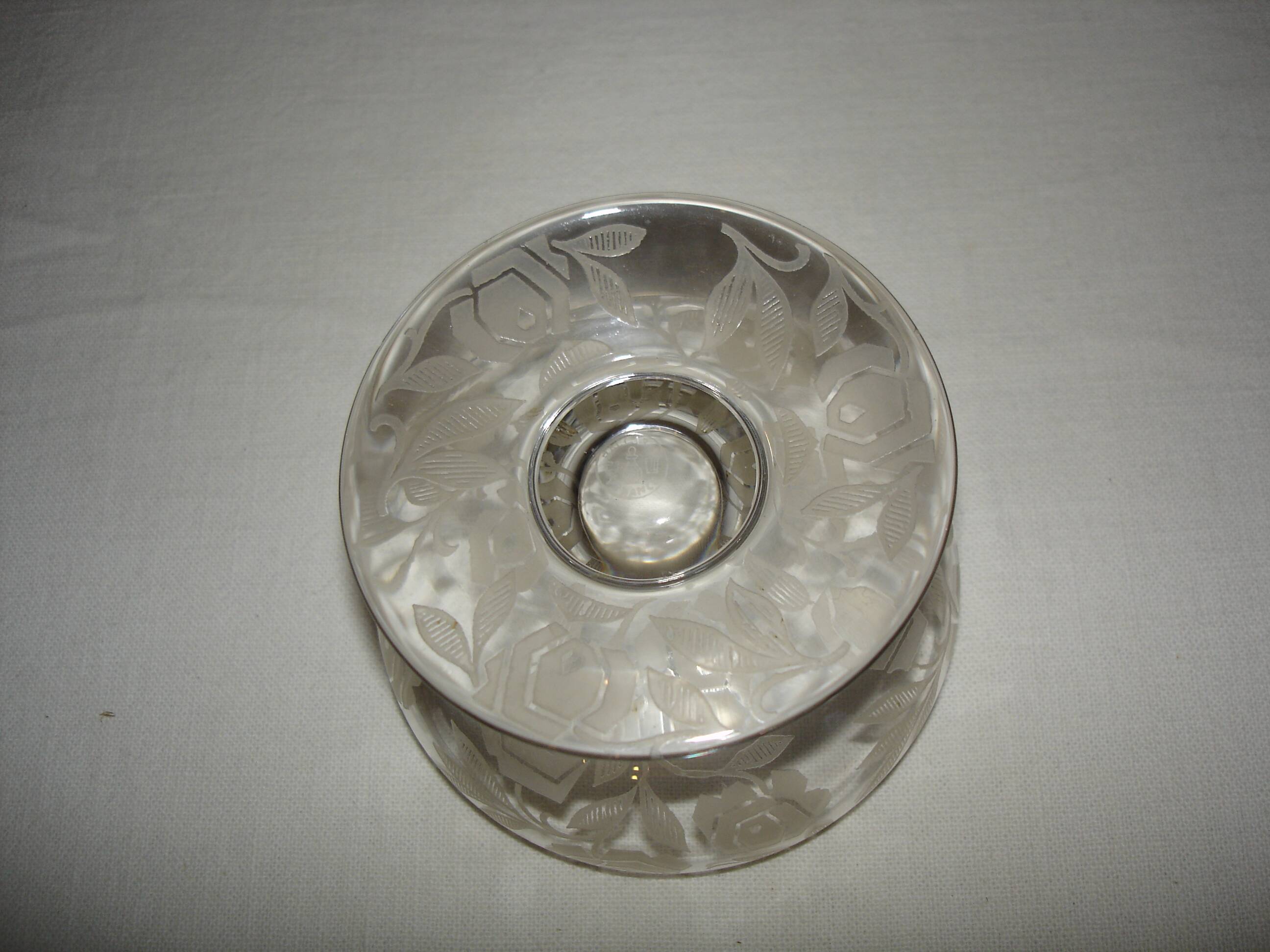 Baccarat fontenay 3 crystal champagne cups