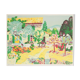 La maison, lithographie par Guy Charon