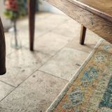 Solid oak farmhouse table 80x185