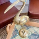 Ancient brass bird