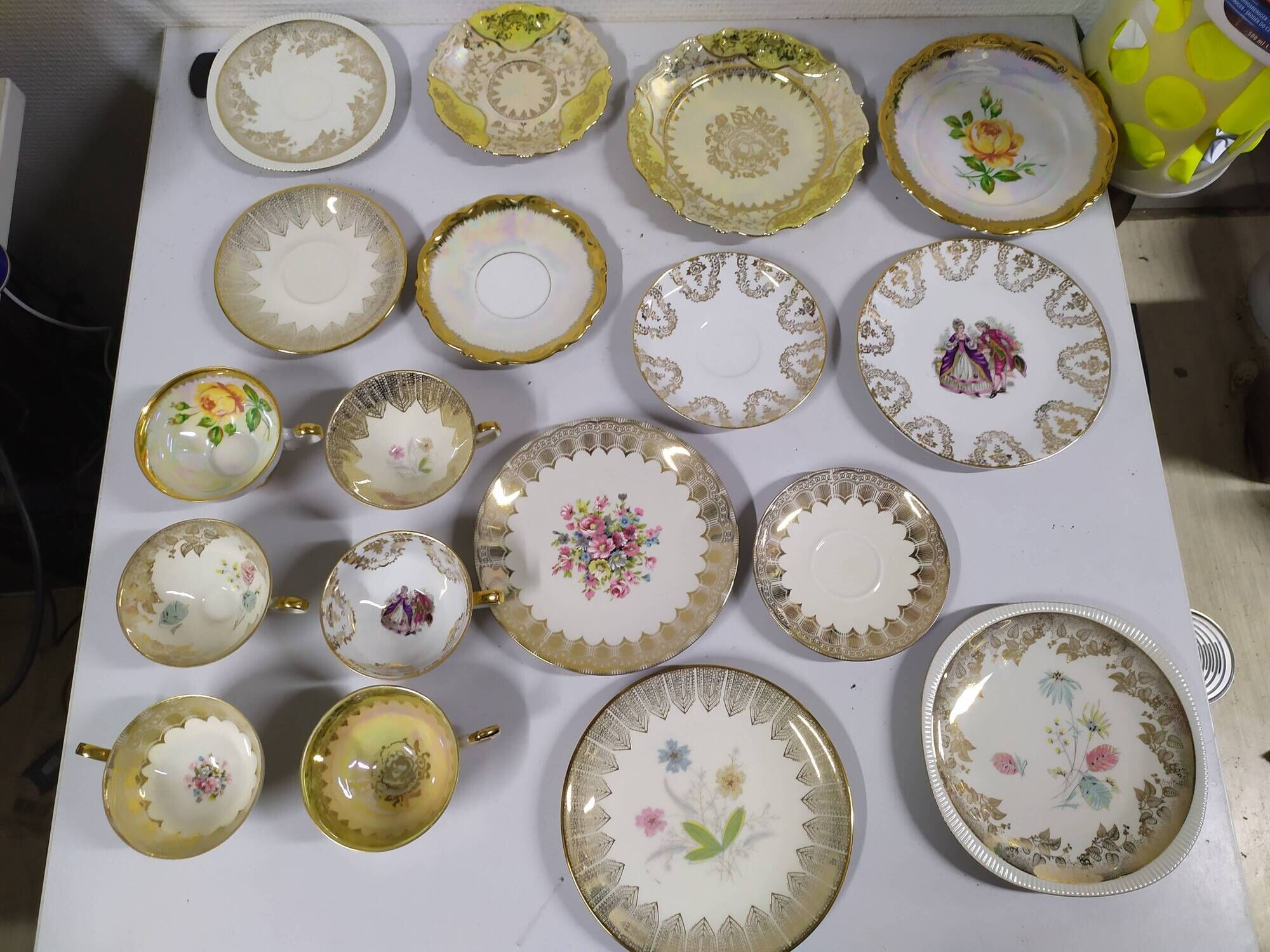 Ensemble service 6 tasse café thé bavaria porcelaine - collection