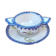 Faience of charolles bowl "in the village"  1940