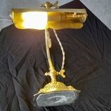 Brass desk lamp