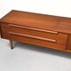 Teak lowboard with drawers from WK Möbel, 1960s
