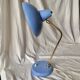 Lampe en métal bleu, 1960