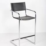 Bauhaus style tubular bar stool