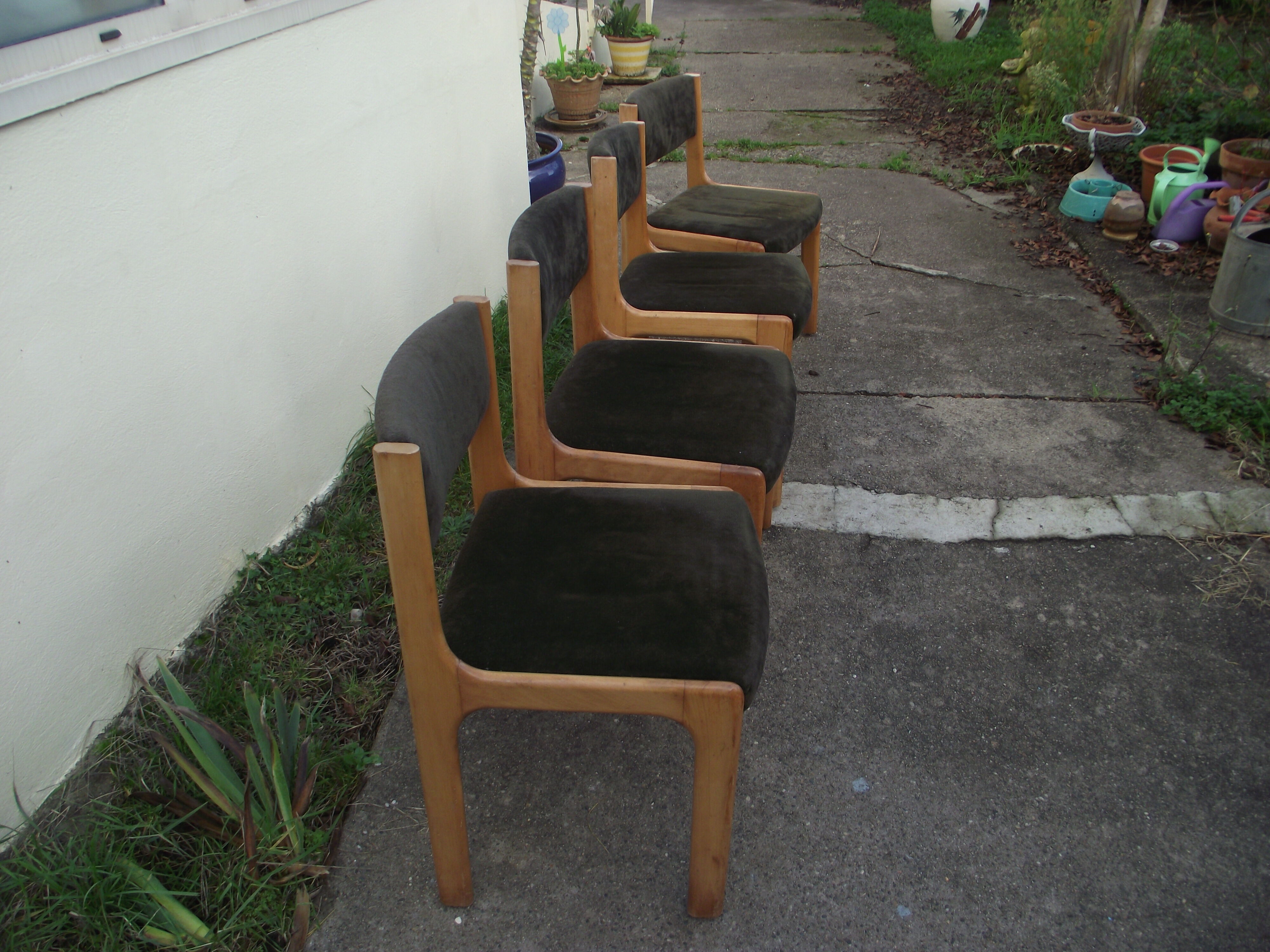 4 Baumann chairs from the 80s