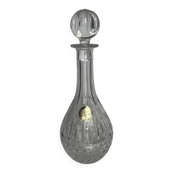 Carafe en cristal taillé