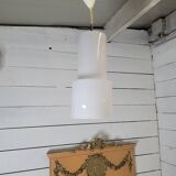 Vintage glass pendant light from the 60s